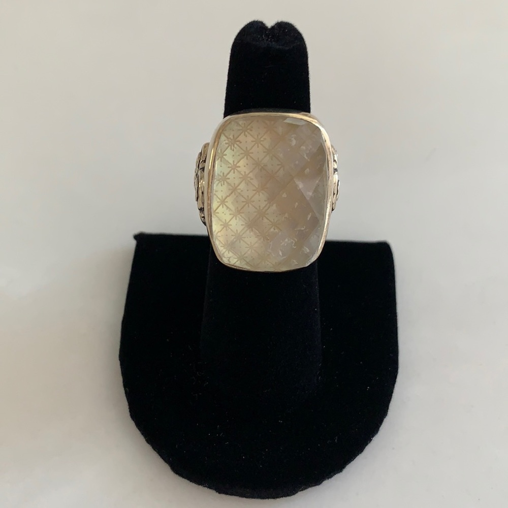 Stephen Dweck Sterling Silver Quartz Ring